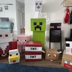 Minecraft Party Decorations Available For Pick Up Now