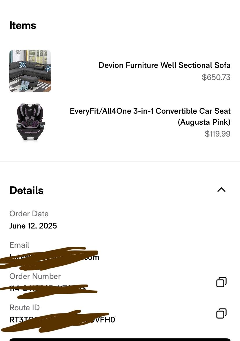 Brand New No Sectional Still In The Box