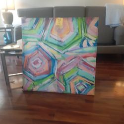 Abstract Very Nice Colorful Canvas Print