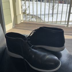 Rockport Size 13 Men’s Black Leather Shoes