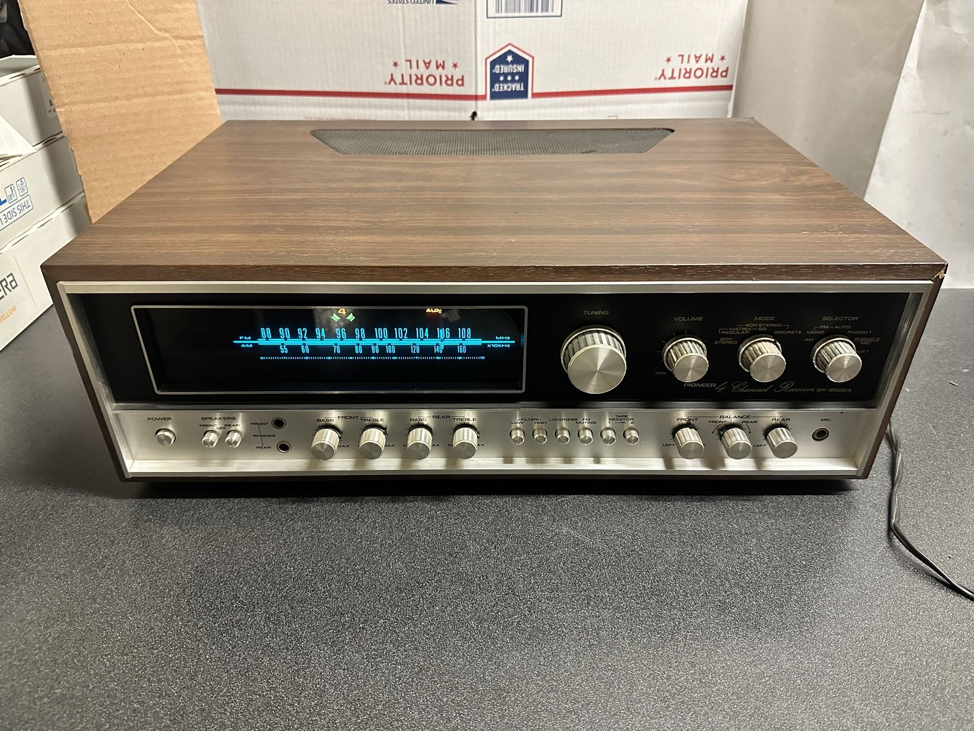 PIONEER QX-8000A Stereo/ Quadraphonic Receiver 
