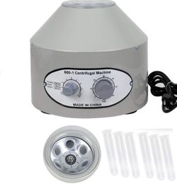 Desktop Electric Lab Centrifuge Machine wTimer Speed Control 4000 RPM 6x 20ml