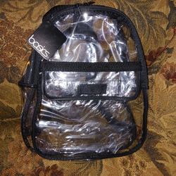 Small Clear Plastic Backpack.  $15