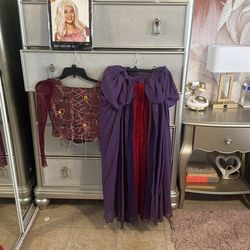 Hocus Pocus Sarah Sanderson Costume +wig