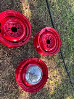 1949 and 1953 Chevy car OG 15 x 5 rims