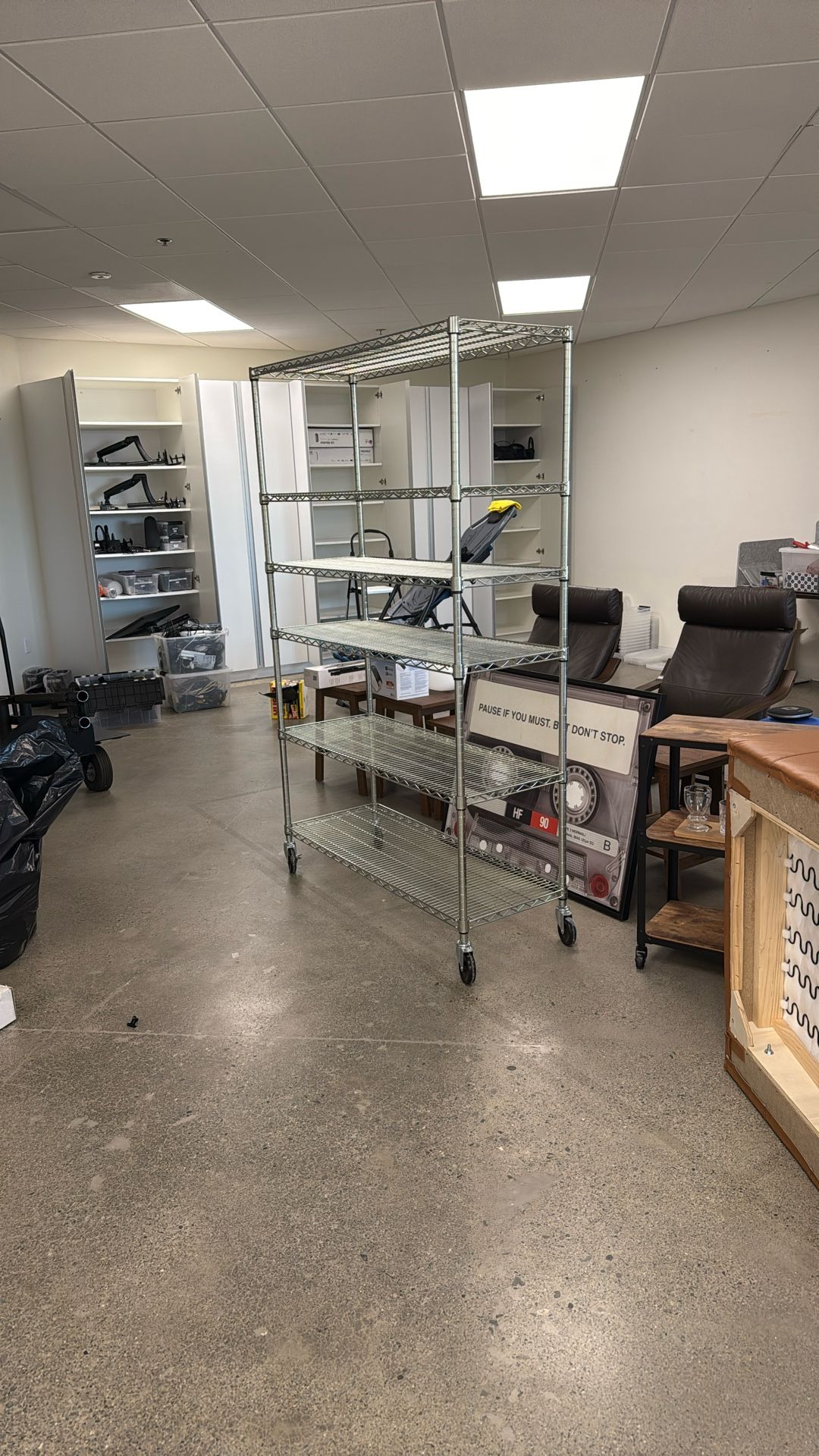 Metal Shelving 