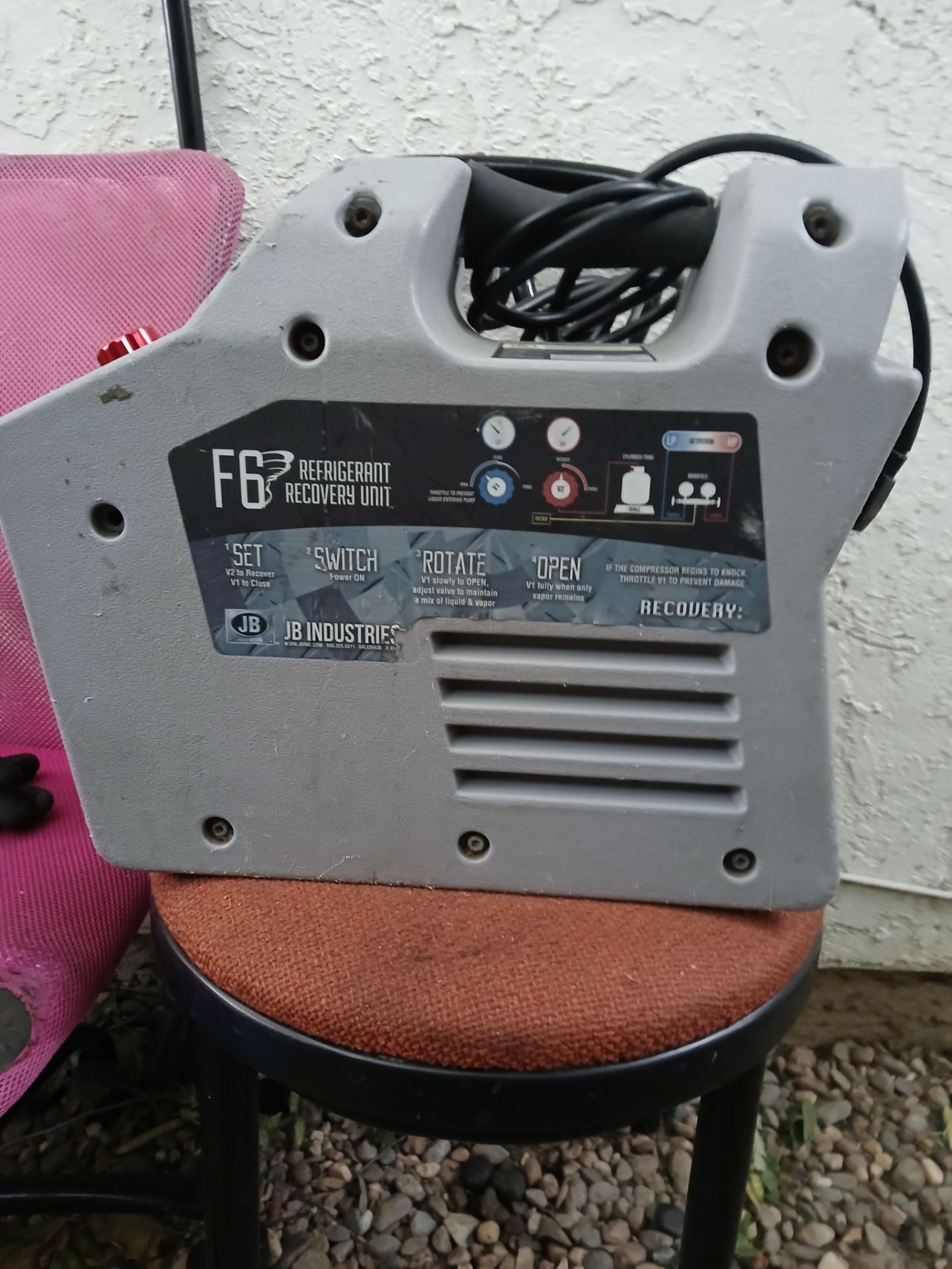 Refrigerant Recovery Machine: