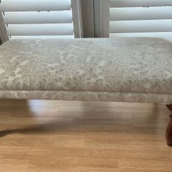 Cloth Upholstered Bench