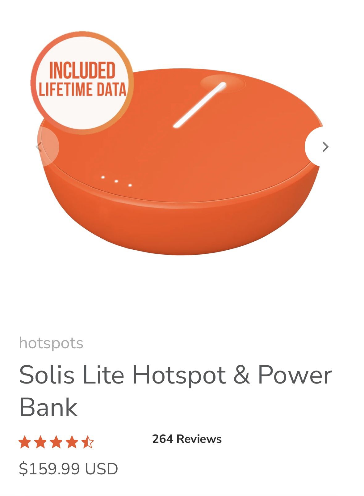 Solis Lite Hotspot & Power Bank