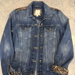 Esprit Denim Jacket with Florals 