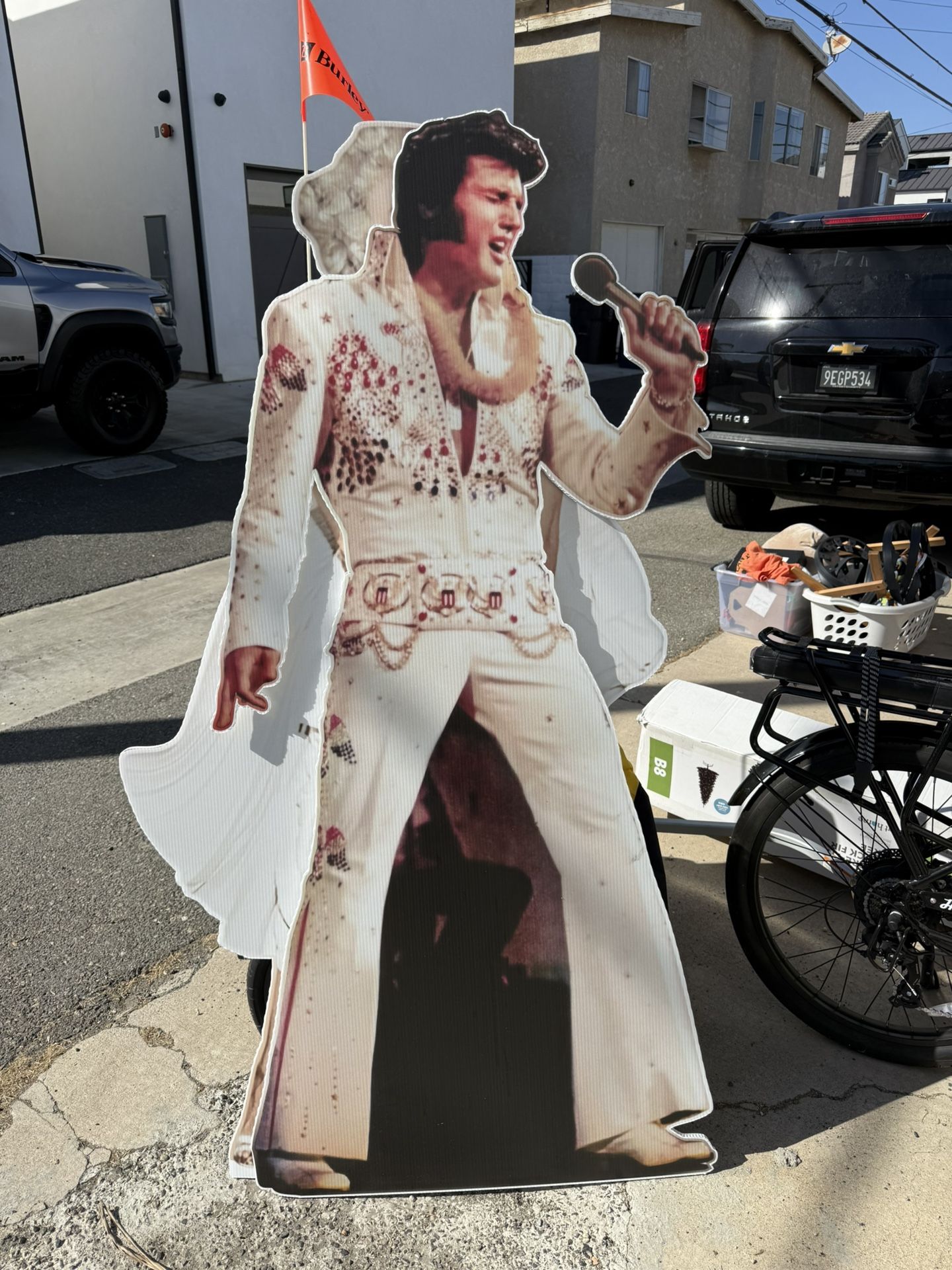 6ft Life size Cut Out Of Elvis 