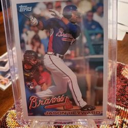 Atlanta Braves Jason Heyward 2010 Topps 2010 Topps 206 Rookie Baseball Cards 