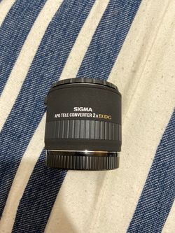 sigma apo teleconverter 2x ex dg