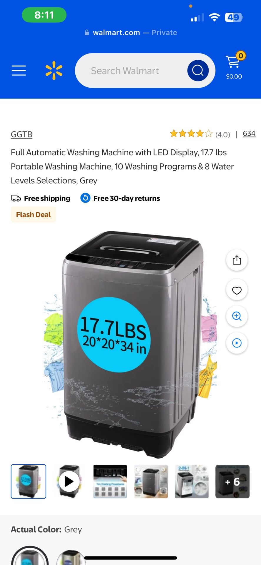 Nictemaw Portable Washer Machine