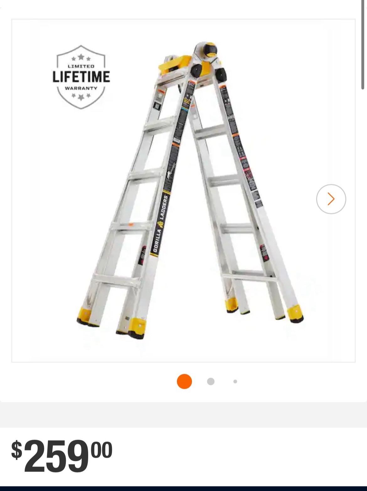 Ladder $150