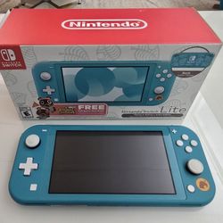 Nintendo Switch Lite Limited Animal Crossing Edition