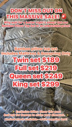 Massive Bamboo Sale -Susana