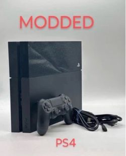 PS4 Mod with 4tb Hard Drive and Over 7500 Games