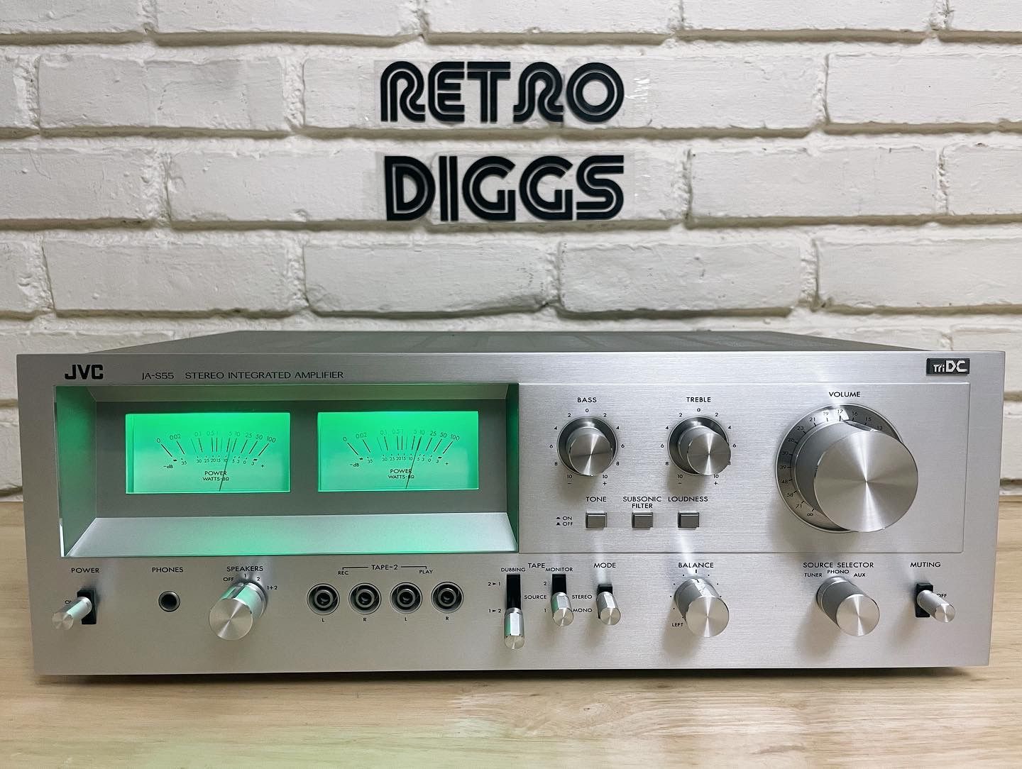 Vintage JVC JA-S55 Stereo Integrated Amplifier (serviced)