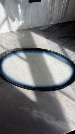 Large Oval Ceramic Serving Platter