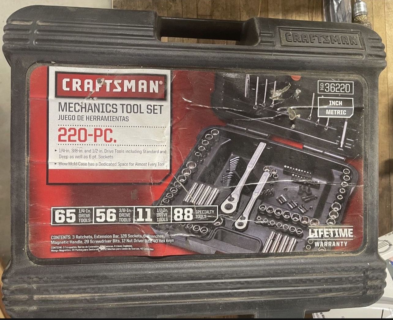 Craftsman 220 Piece Mechanics Tool Set