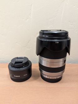 Canon EF-M Lens Bundle