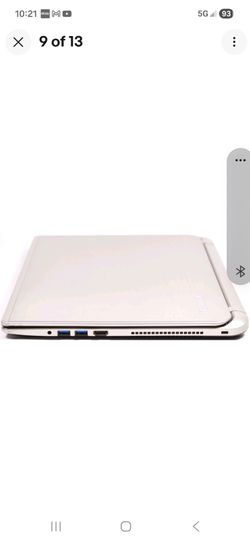Toshiba laptop satellite A55 i7 17 " titanium case powerhouse mint 1 tb