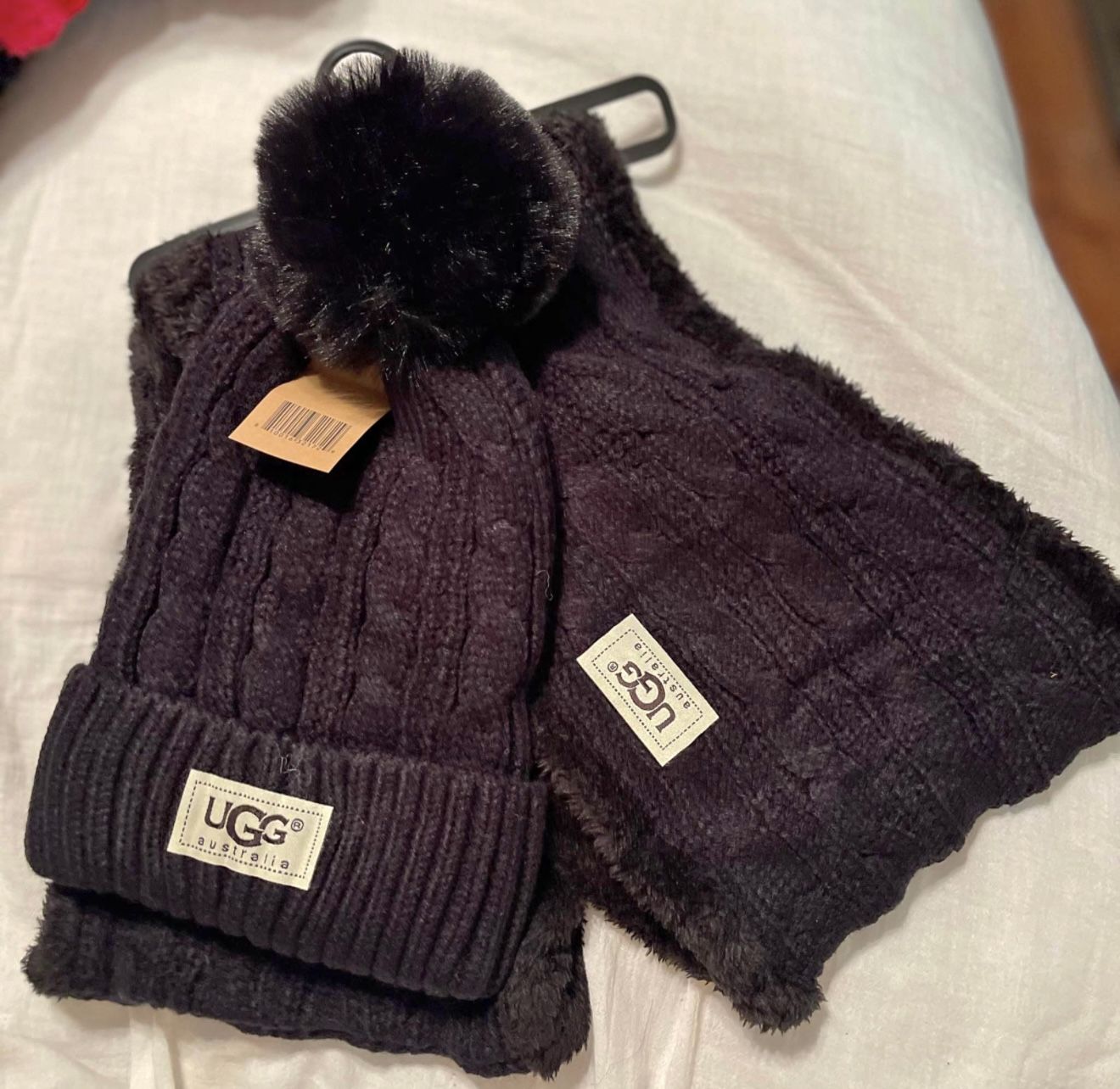 Ugg Scarf and Hat