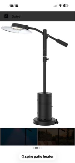 Spire Cantilever Infrared Gas Patio Heater