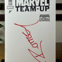Marvel Team-Up #14-SIGNED by Ottley-w/COA-NM