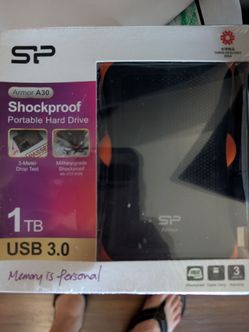 Silicon Power Armor A30 1TB Rugged External Hard Drive