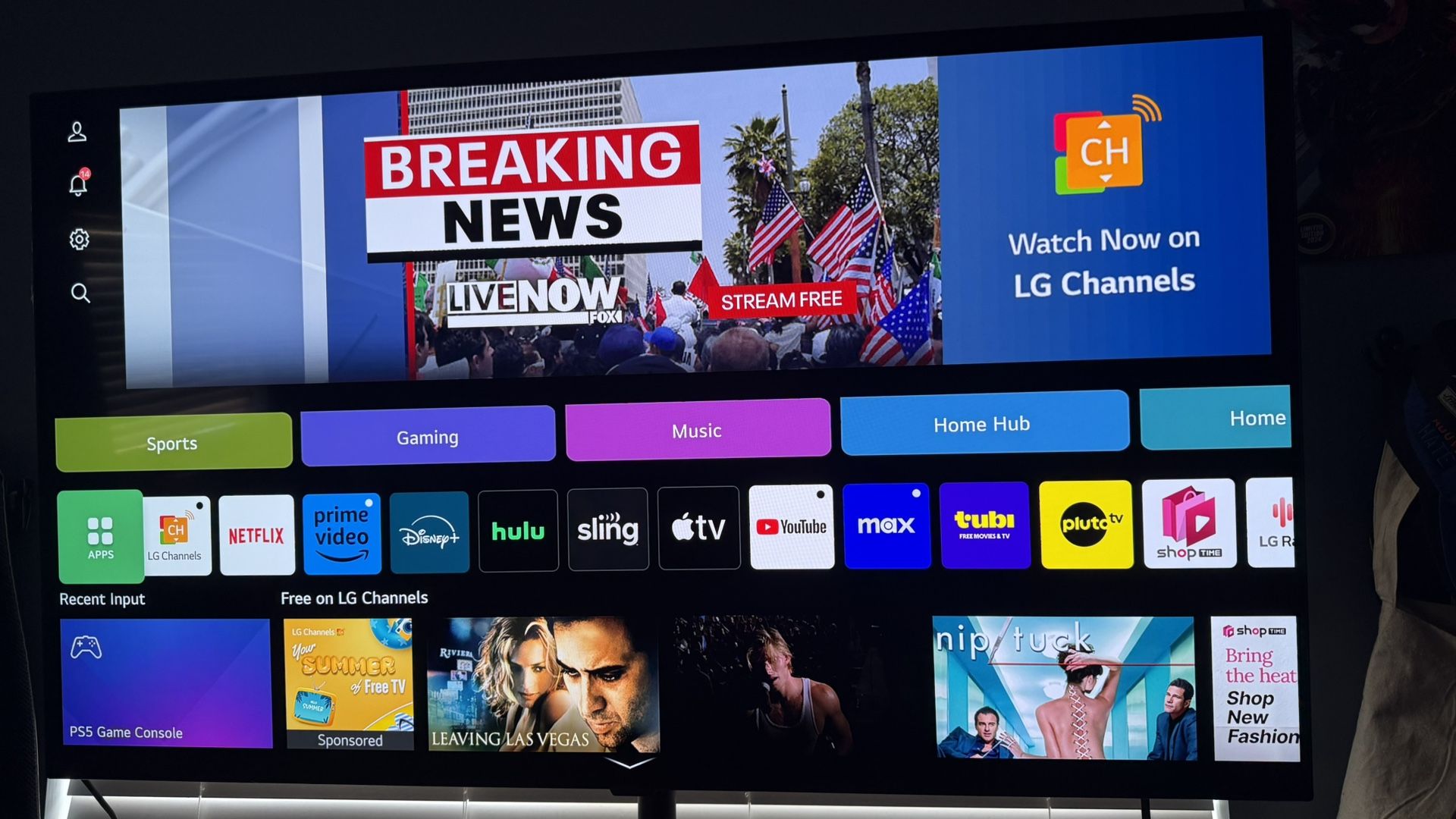 LG 48” OLED 4K TV 2024