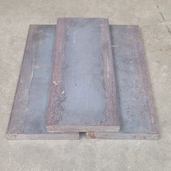 3 Steel Plates