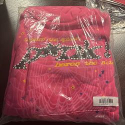 Spider Worldwide Pink Hoodie