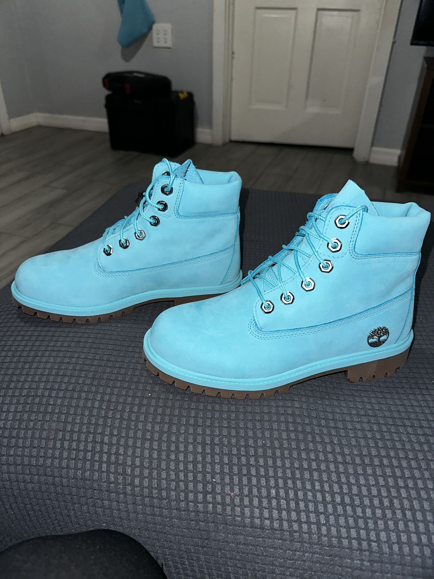 Limited Edition Turquoise Timberland Boots