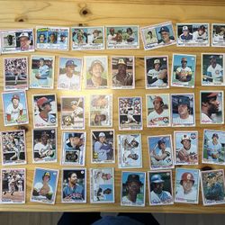 1978 Topps Baseball Cards 3300+ Cards . Rookies , Stars , HOF See Pics 