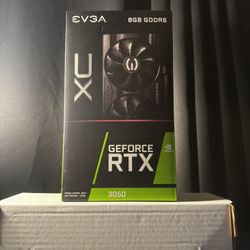 EVGA 3050 XC Graphics Card