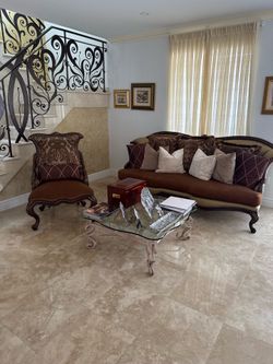 Beautiful Sofa Table and chair…..