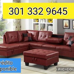 Mueble De Sala Sectional Red