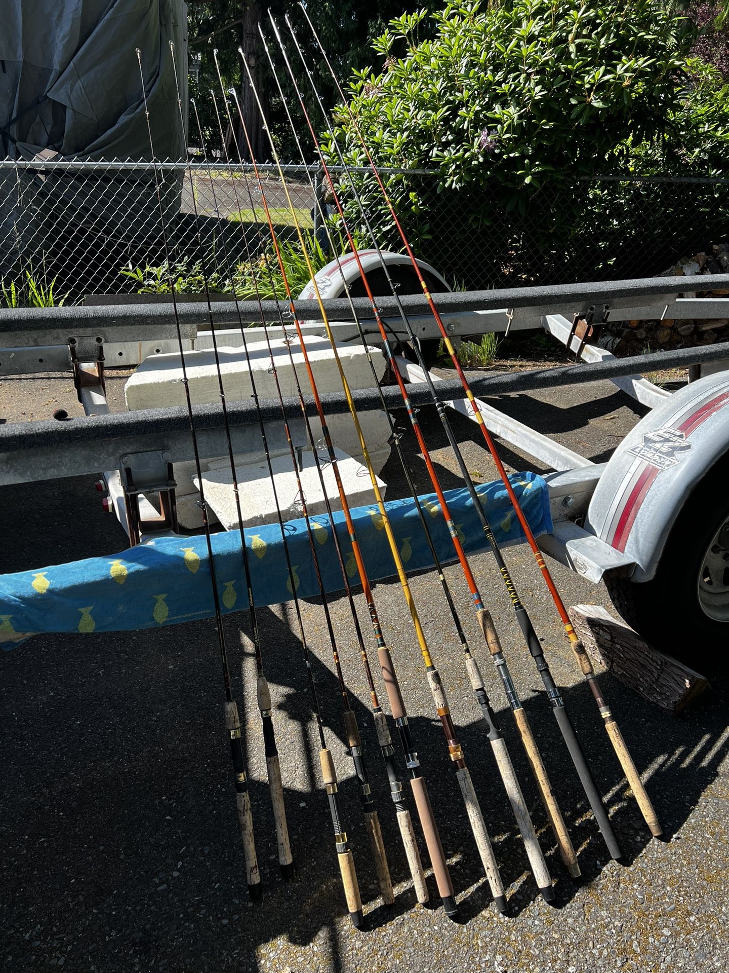 Fishing Rods Assorted