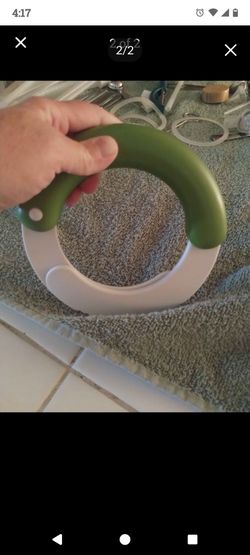 Chef' n Lettuce Vegetable Chopper Green-White Salad Scissors Kitchen Tool