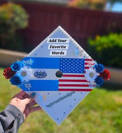 Graduation Cap Topper Salvador and USA