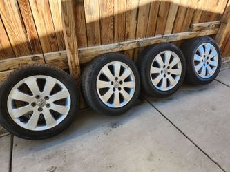 17 inch Rims&tires 5lug 5x114 Tires Like New