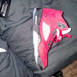 air jordan 5 retro red Slightly Worn Size 13