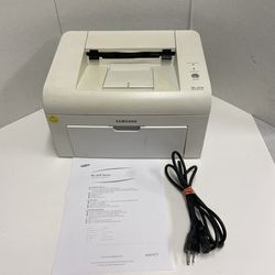 Samsung ML-2010 Standard Laser Printer Monochrome Workgroup With Toner - Tested
