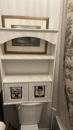 Over The Toilet Shelf