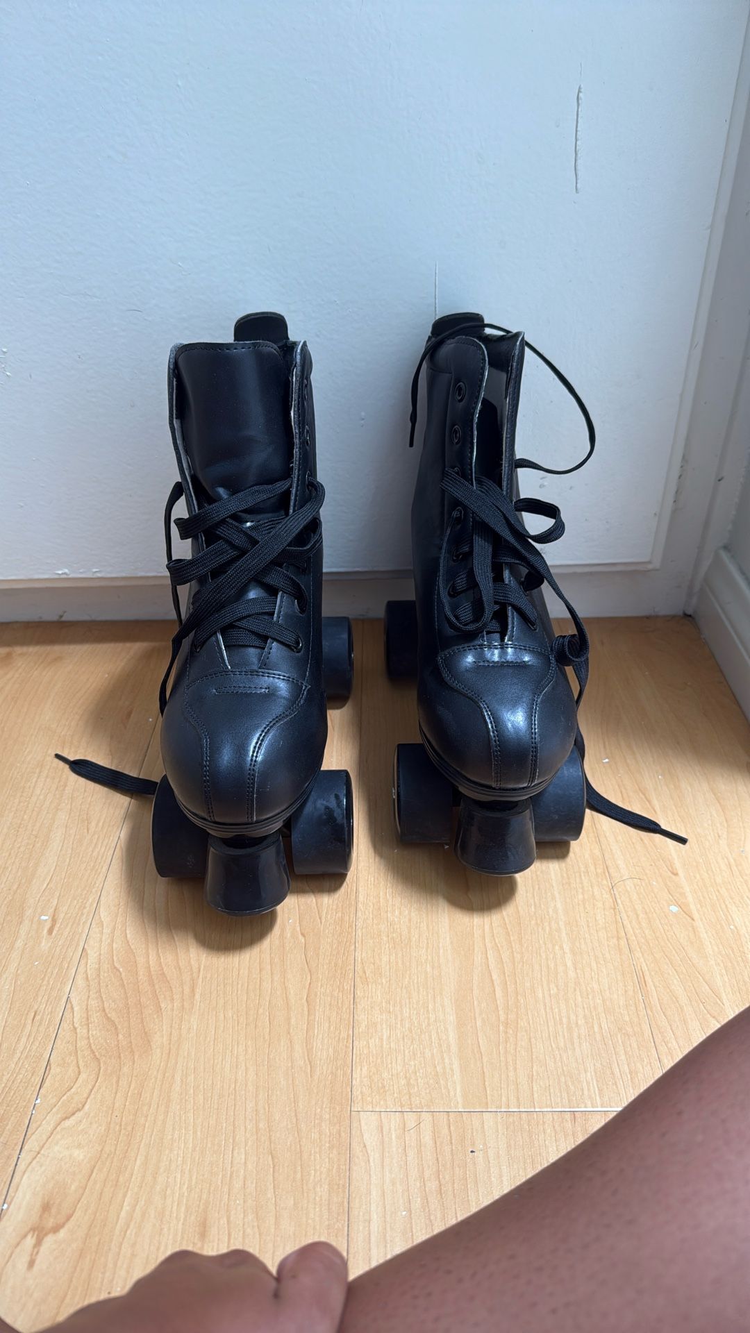 Size 7 Black Roller Skates