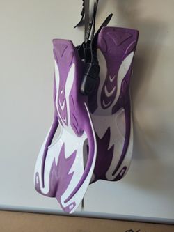 Kids Purple Fins