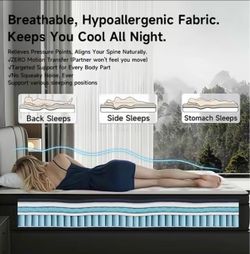 New in box queen sized mattress