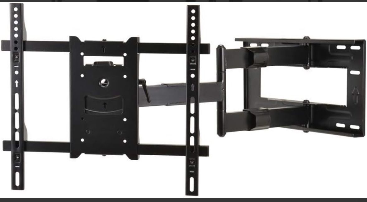DQ Neos TV Wall Mount Black - 32 inch Long Extension - Recommended TV Size: 32-65 inch - VESA 100x100.200x200.400x400 mm - Full Motion/Swivel/Turnable